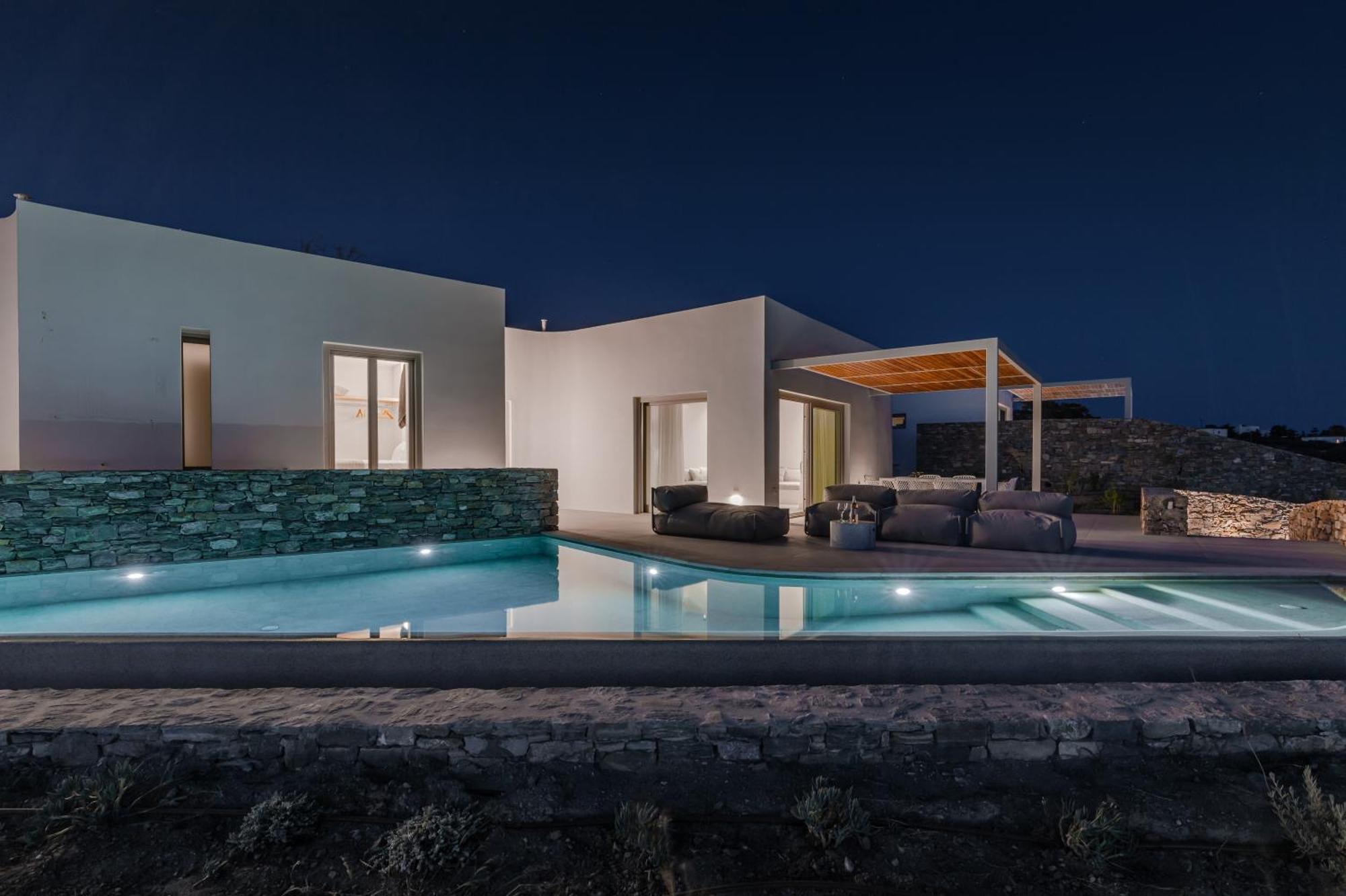 Melora Villas Paros Angairiá Eksteriør billede